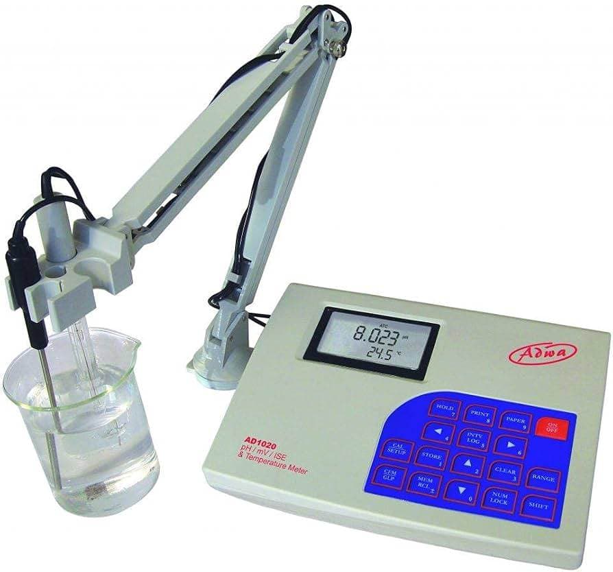 مقياس الأس الهيدروجيني المكتبي (جهاز pH meter معملي)