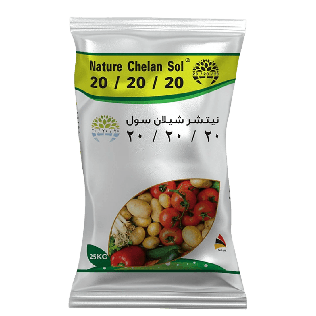 نيتشر شيلان سول 20/20/20 25 كجم