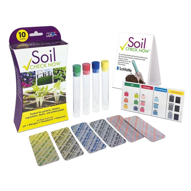 مجموعة اختبار التربة المتقدمة (Soil Check Now