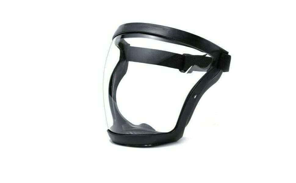 قناع حماية كامل للوجه (Full Face Shield).