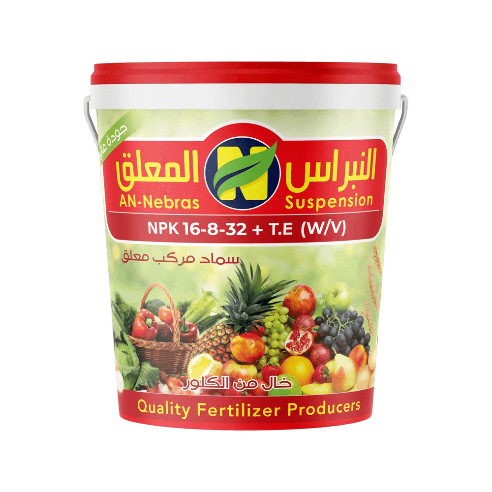 سماد النبراس 16-8-32+3MgO+T.E.(كجم5)