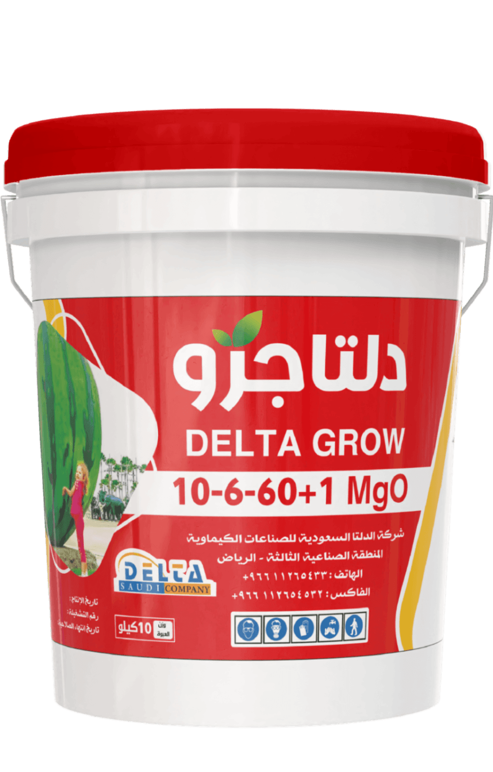 دلتا جرو 10-6-60+1MgO (10كجم)